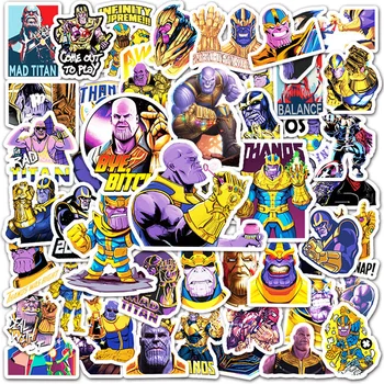 10/30/50tk Disney Marvel Thanos Lahe Kleebised Decal DIY Rula Sülearvuti, Telefoni, Auto, Bike Mootorratta Veekindel Kleebis Kids Mänguasi