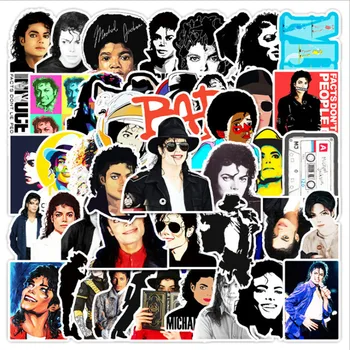 10/30/50tk/Set Michael Jackson Jaoks Lumelaua Sülearvuti Pagasi Külmkapp Auto - Styling Vinüül Decal Home Decor Kleebised