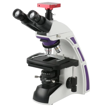 1000X Lab Meditsiiniliste Teadusuuringute Bioloogilise Mikroskoobi Trinocular Binokulaarne Mikroskoop Akromaatiline Optiline Süsteem, Korrigeerimine