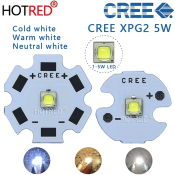 10TK Cree XPG2 led XP-G2 1-5W LED Emitter Diood Külm Valge 6000-6500K koos 20/16/14/12/8mm PCB-Taskulamp/spotlight/Pirn