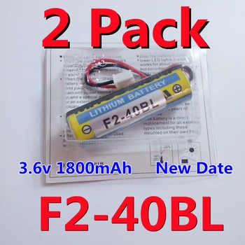 2 PACK F2-40BL ER6 AA 3,6 V PLC Liitium Aku Patareid Saab Asendada ER6C Tasuta Shipping