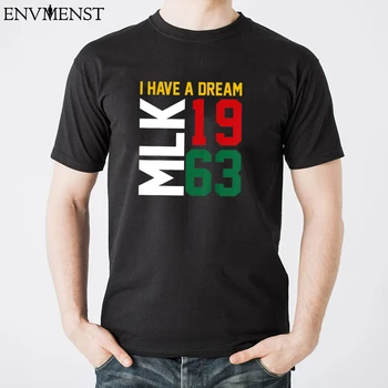 2022 Meeste Top Martin Luther King Day T-Särk mul On Unistus Musta Ajaloo MLK Päev Vintage T-Särk, Naiste, Meeste Streetwear 3xl