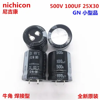 2tk/10tk 100uf 500v Nichicon RK/LQ 25x30mm 500V100uF Snap-in PSU Kondensaator LGN2H101MELA30