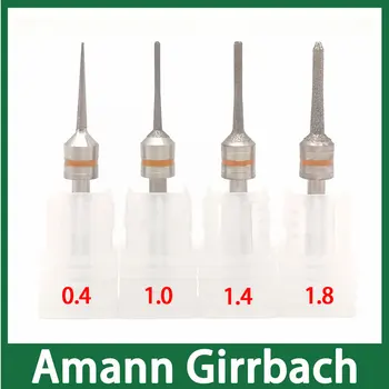 Amann Girrbach Diamond Veski Klaas Cermics Saadaval 0.4 mm, 1.0 mm, 1,4 mm. 1,8 mm