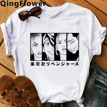 Anime Tokyo Revengers t-särk tshirt mees harajuku kawaii print t-särk riided ulzzang