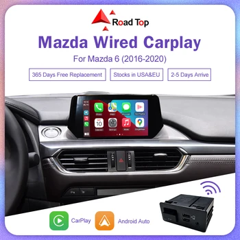 Apple CarPlay Android Auto USB adapter hub OEM jaoks Mazda 3 6 2 CX3 CX5 CX9 MX5 2016-2020miata Toyota Yaris fiat 124 TK78 66 9U0C