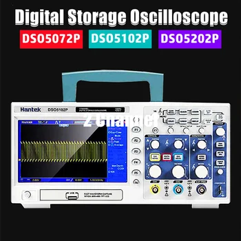 DSO5072P DSO5102P DSO5202P Kaasaskantav Digitaalne Säilitamine Ostsilloskoop USB PC Osciloscopio 2 Kanaliga 70MHz 100MHz 200MHz 1GSa/s 40K
