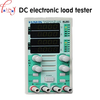 Dual channel sm elektroonilise koormus tester KL283 SM elektroonilise koormus tester katsetamine ja vananemist tooteid nagu LED kõvakettad 220V