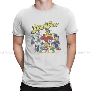 Ducktales Kid TShirt Mees Disney Donald Duck Cartoon Camisetas Stiilis T-Särk Homme Trükitud Lahti
