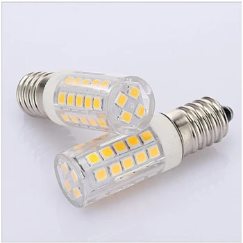 E14 LED Corn Pirn 33 51 75 Led SMD 2835 220V 110V Lamp, Lühter Küünal LED Külmiku Lamp Dekoratiivne Valgustus