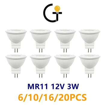 Energiasäästu Led Pirn Mr11 GU4 12V 3W Cob Tähelepanu keskpunktis 3000 k 4000 k 6000 k Soe Valgus Kodu Kaunistamiseks Asendada Halogeen Lamp