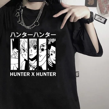 Jaapani Anime Jujutsu Kaisen Gojo Satoru T-Särk Meestele Unisex Hunter X Hunter Hisoka Tshirt Kawaii Killua T-särk Graafiline Tees Mees