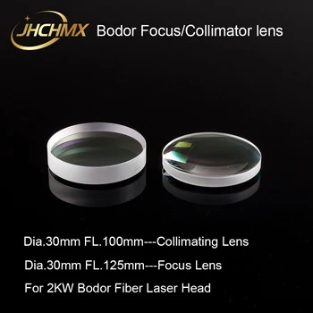 JHCHMX Bodor Focus/Collimating Objektiivi 0-2000W Dia.30 (FL).100/125mm Kvarts Sulatatud Ränidioksiid Jaoks Bodor Fiber Laser Pea