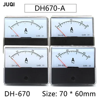 Kursori tüüp AC ammeter DH-670-A 30A 50A 100A 150A 200A 250A 300A 400A 500A 600A Ristkülikukujuline Amper Nõela Paneel Arvesti