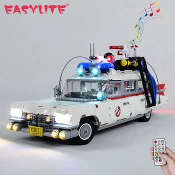 LED Light Kit For 10274 Looja Ghost Busters ECTO-1 Ei Inlclude Ploki Mudel