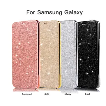 Luksuslik Nahast Flip-Raamat, Rahakott, Telefon Case For Samsung Galaxy S20 S21 Ultra S10E S8 S9 Plus S7 Serv Lisa 20 8 9 Pehme Kaas Juhul