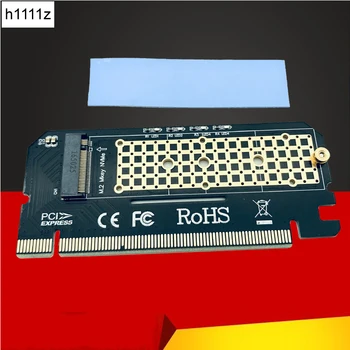 M. 2 NVME PCIE M2 Adapter LED NVME SSD M2 PCIE x16 laienduskaardi Arvuti Adapter Liides M. 2 NVMe SSD NGFF, Et PCIE 3.0 X16