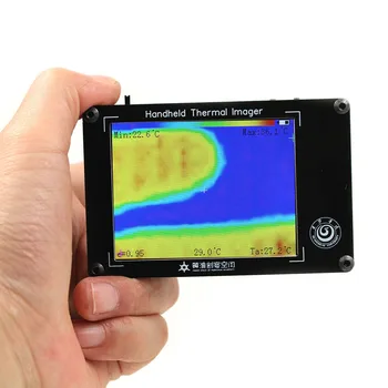 MLX90640 3.4-tolline TFT-Ekraaniga LCD Digitaalne Ekraan Infrapuna Soojus Imager Temperatuuri Andur Pihuarvutite IR Kaamera Thermograph