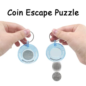 Mündi Põgeneda Puzzle Magic Trikke Mündi Välja Münt Kaob Algaja Võlurid Fantastiline Mündi Kaovad Magic Rekvisiidid Lihtne Teha