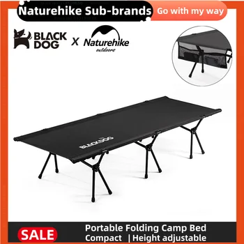 Naturehike & Blackdog Portable Folding Laagris Voodi Ultralight Alumiinium Üheinimesevoodi Väljas Rannas Telkimine Kompaktne Kokkuklapitavad Voodi