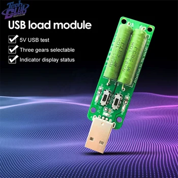 Pinge Tester Takistuse USB Reguleeritav Lüliti Elektroonilise Koormus Vananemine Vastupanu Laadija 3A/2A/1A Heakskiidu
