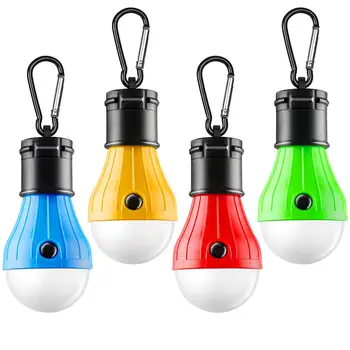 Portable LED Telk Valguse Laterna Akutoitega Veekindel Väljas Mini Camping Lamp vilkurid Backpacking