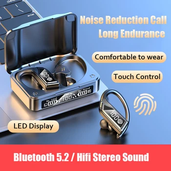 Q8 TWS Bluetooth Kõrvaklapid Juhtmevabad Kõrvaklapid Koos Mic-Kõrva-Konks Business Stereo Earbuds Veekindel Müra Tühistamises Kõrvaklapid