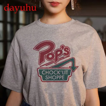 Riverdale Southside Madusid Harajuku T-Särk Naiste Lõuna Pool Madusid Madu Print T-särk Ullzang Tshirt 90s Top Tees Naine