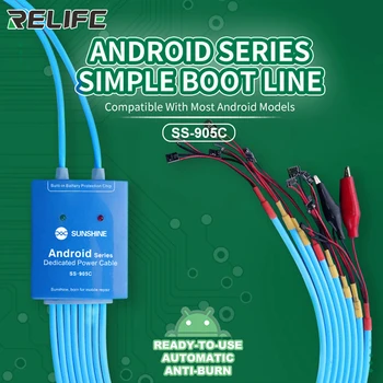 SS-905C Android Täis Seeria Boot Line alalisvooluallikaga Professionaalne Mobiiltelefoni Power Test Boot Line Kaabel Samsung Huawei Xiaomi