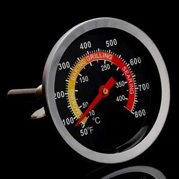 Teras 400 Kraadi Celsiuse Termomeeter BBQ Grill Suitsu Ahju Temperatuuri Näidik Väljas Laagris Vahend 50~800F