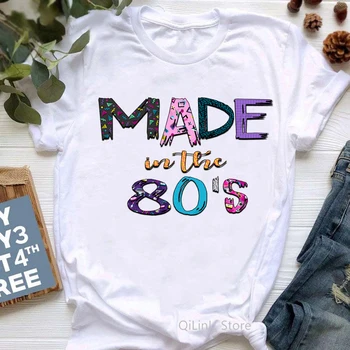 Valmistatud 80-NDATEL Kirja Prindi Naiste T-Särgid, Et Kivi Oli Ära veeretatud Tshirt Femme Ole Täiuslik, Lihtsalt Andeks T-Särk TOPS