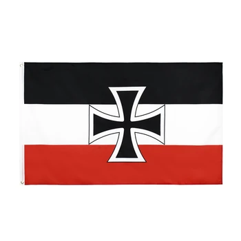 zwjflagshow Saksamaa lipu banner 90x150cm saksa Impeeriumi DK Reich sõja lipu all rippuvad flag banner