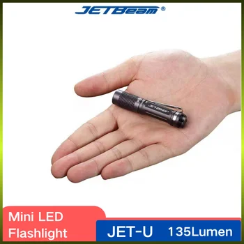 JETBeam JET-x LED Taskulamp 135 Luumenit Kasutada CREE xp-G2 Led Strobo 3 Valgustus Režiimid Mini EDC Võtmehoidja Kerge Telkimine